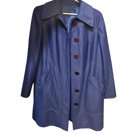 Vintage Blue Jacket Shacket - Picture 1 of 7